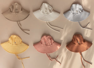 Les Petites Natures - Sun Hat - Oat - Mase & Hats