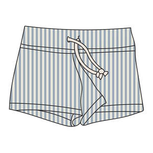 Swim Shorts - Blue Stripes