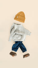 Charger l&#39;image dans la galerie, Bonnet en coton tricoté à pointe - Moutarde - Mase &amp; Hats